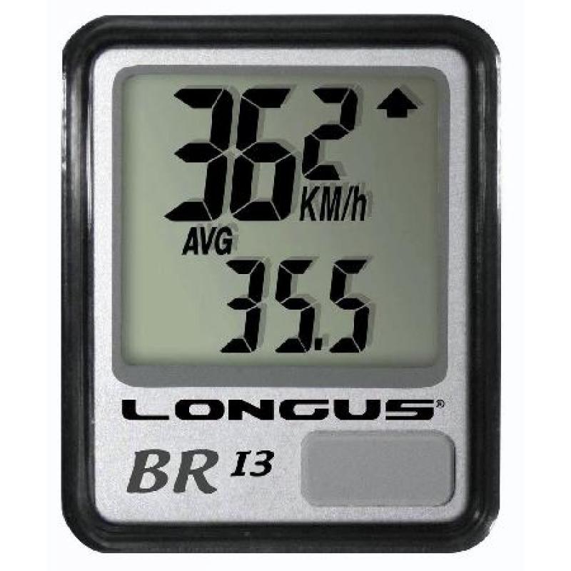 Купить Велокомпъютер Longus BR-3, 10 ф-ций черн